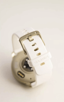 Спортивний годинник Garmin Venu 4 41мм Lunar Gold із шкіряним ремінцем 010-03013-03 — фото 12