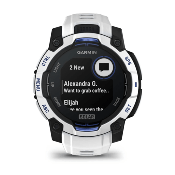 Годинник-навігатор Garmin Instinct 3 Solar 45мм Whitestone Blue 010-02934-03 — фото 8