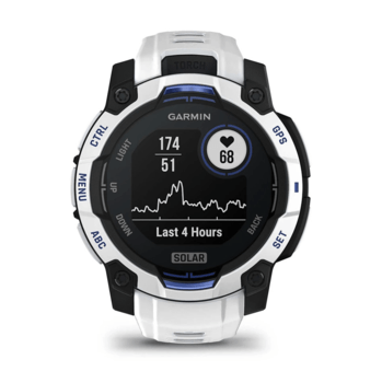 Годинник-навігатор Garmin Instinct 3 Solar 45мм Whitestone Blue 010-02934-03 — фото 4