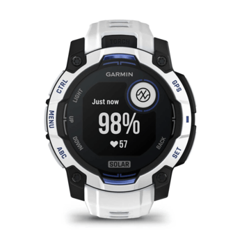 Годинник-навігатор Garmin Instinct 3 Solar 45мм Whitestone Blue 010-02934-03 — фото 3