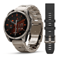 Спортивний годинник Garmin Fenix 8 Amoled 47мм Slate Gray з титановим ремінцем 010-02904-40