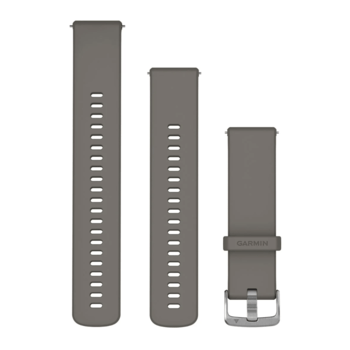 Ремешок силиконовый  Garmin Quick Release Bands 22 мм Silver Gray без коробки 