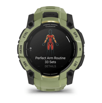 Годинник-навігатор Garmin Instinct 3 Amoled 50мм Fern Green зелений 010-03020-02 — фото 12