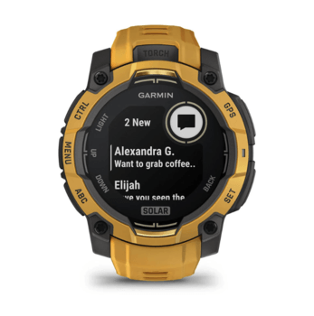 Годинник-навігатор Garmin Instinct 3 Solar 45мм Sunburst помаранчевий 010-02934-02 — фото 5