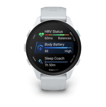Годинник Garmin Forerunner 70 Whitestone 42 мм із білим ремінцем 010-04307-01 — фото 2