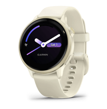 Ремінець силіконовий Garmin Vivoactive 6 Quick Release 20 мм Pink Lunar Gold без коробки