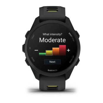 Біговий годинник Garmin Forerunner 170 Black чорний із Black Yellow силіконовим ремінцем 010-03920-00 — фото 4