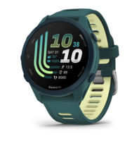 Біговий годинник Garmin Forerunner 170 Music Teal Green зелений з Teal Green/Citron силіконовим ремінцем 010-03920-12