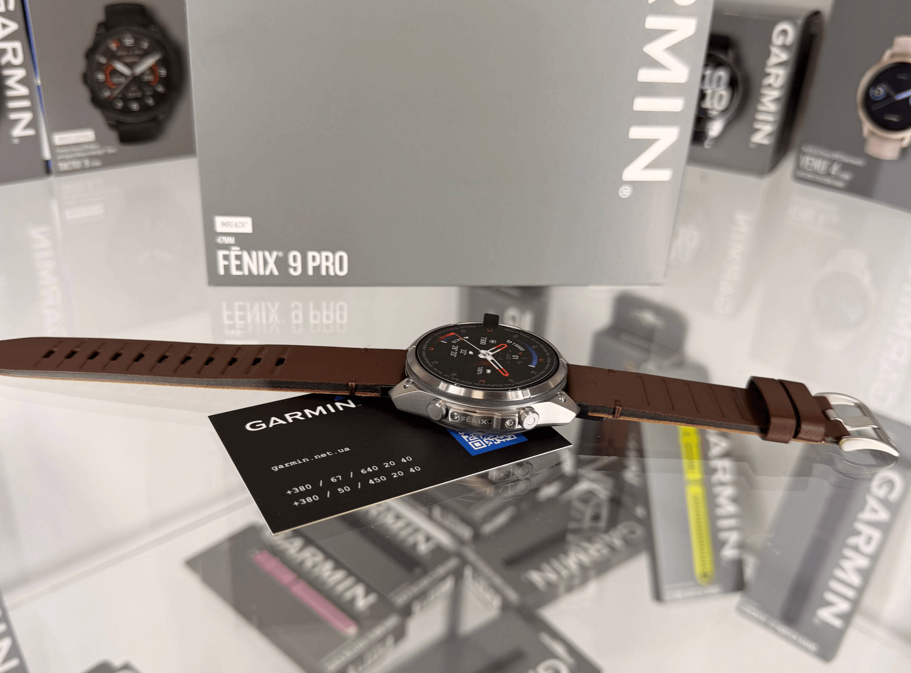 Garmin fenix 9 Pro AMOLED inReach 47 mm Titanium