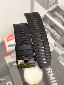 Ремінець Garmin fenix 8 QuickFit 26 мм Black силіконовий без коробки 