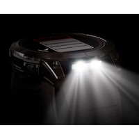 Смарт-годинник Garmin fenix 7X Pro Sapphire Solar Edition Titanium with Fog Gray Ember Orange Band 010-02778-15