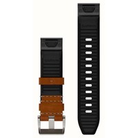 Ремінець Garmin MARQ Gen 2 QuickFit 22мм Hybrid Leather Strap Brown/Black 010-13225-08