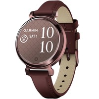 Фото Смарт-годинник Garmin Lily 2 Classic Dark Bronze with Mulberry Leather Band 010-02839-03