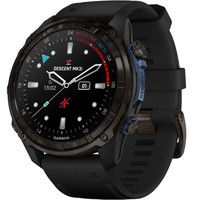 Фото Годинник-навігатор Garmin Descent Mk3i 51 мм Carbon Grey DLC Titanium with Black Silicone Band 010-02752-11