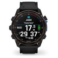 Фото Годинник-навігатор Garmin Descent Mk3i 51 мм Carbon Grey DLC Titanium with Black Silicone Band 010-02752-11