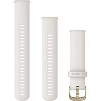 Фото Ремінець Garmin Venu 2 Plus 20mm Band White + Cream Gold Band 010-12932-53