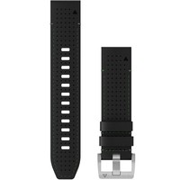 Фото Ремінець Garmin MARQ GEN2 QF 22 Hybrid Leather Strap Black/Green 010-13225-09