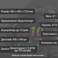 Годинник Garmin Forerunner 265 Black 010-02810-10