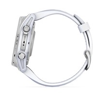 Смарт-годинник Garmin Fenix 8 Amoled 43 мм Silver with Whitestone Silicone Band 010-02903-00