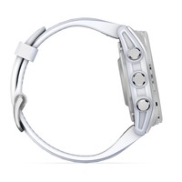 Смарт-годинник Garmin Fenix 8 Amoled 43 мм Silver with Whitestone Silicone Band 010-02903-00