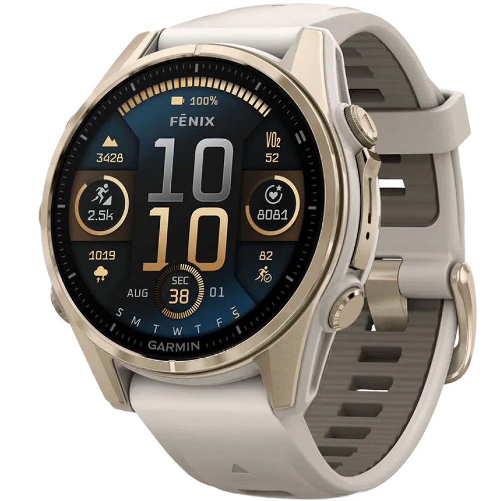 Смарт-годинник Garmin Fenix 8 Amoled 43 мм Sapphire Fog Grey 010-02903-11