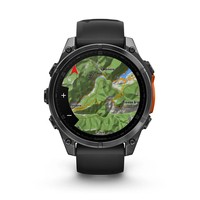 Смарт-годинник Garmin Fenix 8 Amoled 47 мм Slate Gray with Black Silicone Band 010-02904-00