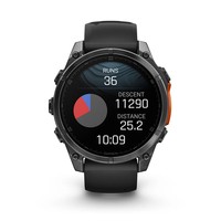 Смарт-годинник Garmin Fenix 8 Amoled 47 мм Slate Gray with Black Silicone Band 010-02904-00