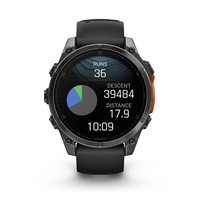 Смарт-годинник Garmin Fenix 8 Amoled 47 мм Slate Gray with Black Silicone Band 010-02904-00