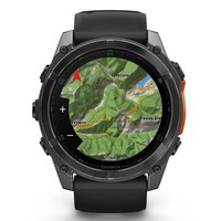 Смарт-годинник Garmin Fenix 8 Amoled 51 мм Slate Grey with Black Silicone Band 010-02905-00