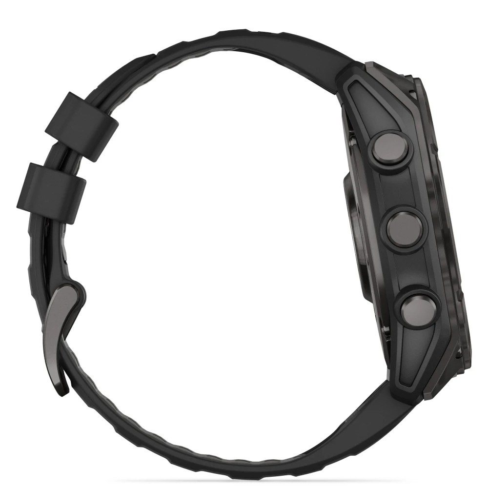 Смарт-годинник Garmin Fenix 8 Amoled 51 мм Slate Grey with Black Silicone Band 010-02905-00