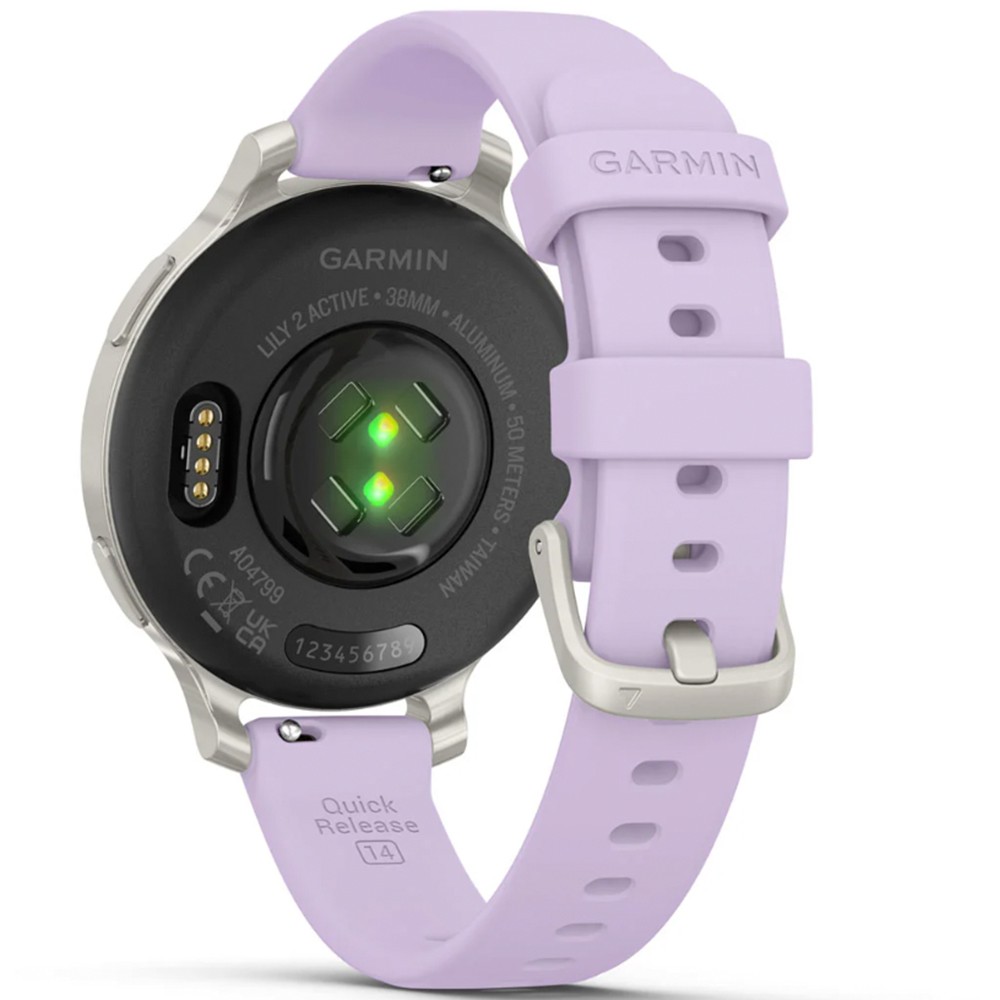 Смарт-годинник Garmin Lily 2 Active Purple Jasmine with Silicone Band 010-02891-01