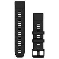 Фото Ремінець Garmin Fenix 8 solar 22mm Black Silicone 010-13392-02