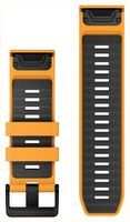 Фото Ремінець Garmin Fenix 8 solar 26mm Spark Orange/Graphite 010-13393-01
