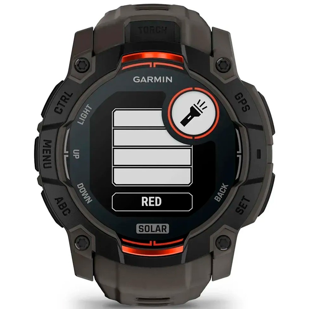 Смарт-годинник Garmin Instinct 3 Solar 50 мм Black 010-02935-00