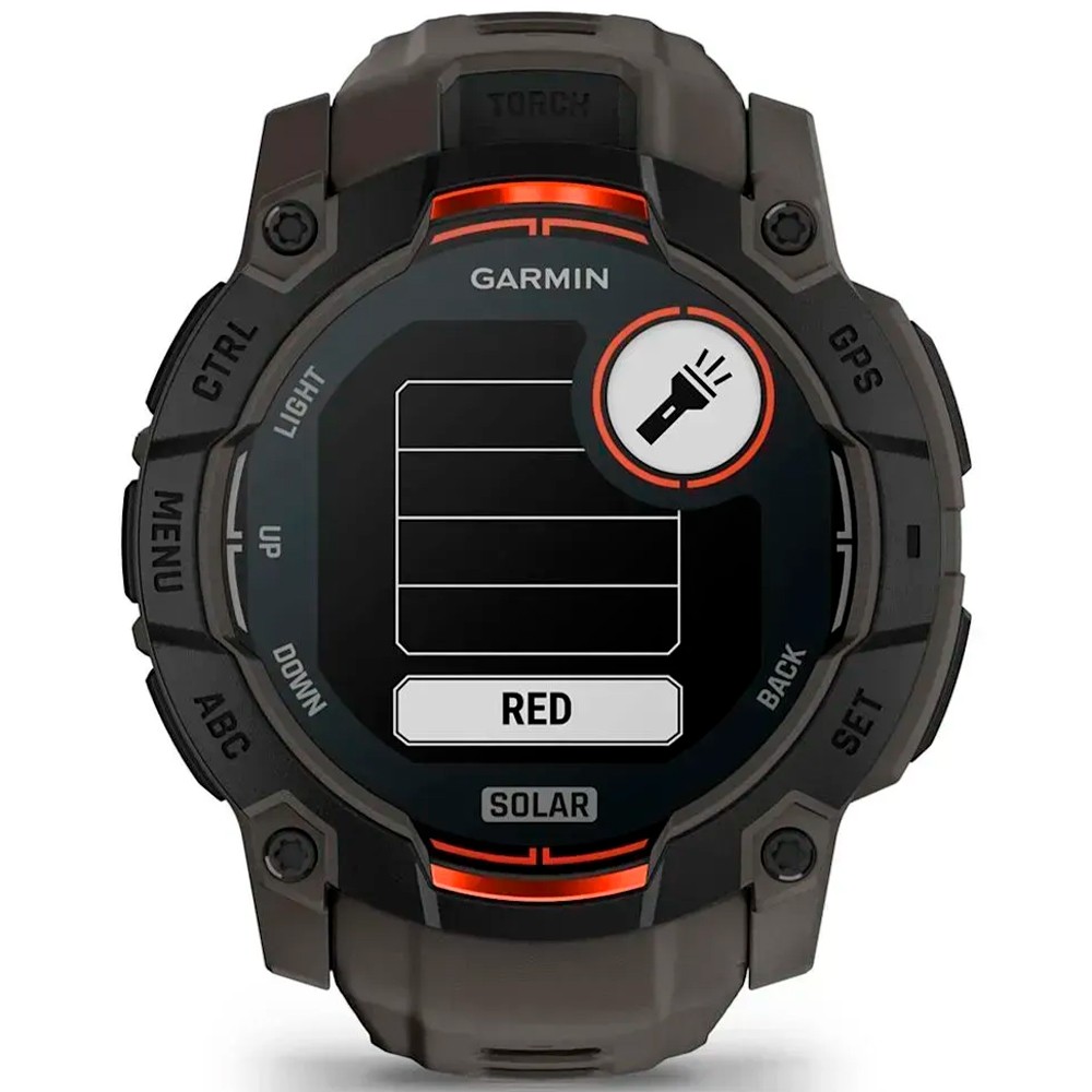 Смарт-годинник Garmin Instinct 3 Solar 50 мм Black 010-02935-00