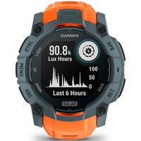 Фото Смарт-годинник Garmin Instinct 3 Solar 50 мм Spark Orange 010-02935-01