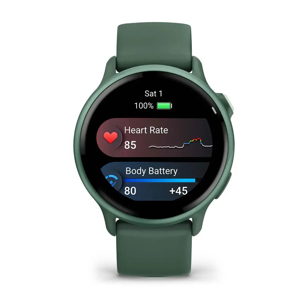 Фітнес годинник Garmin vivoactive 6 GPS Jasper Green/J. Green Metallic 010-02985-02