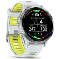 Фото Годинник Garmin Forerunner 970 Whitestone/Amp Yellow 010-02969-11
