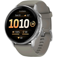 Фото Смарт-годинник Garmin Venu 4 45 mm Silver with Silver Gray Silicone Band 010-03014-01