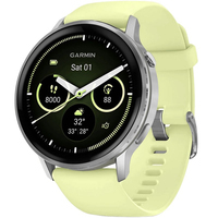 Фото Смарт-годинник Garmin Venu 4 45 mm Silver with Citron Silicone Band 010-03014-02
