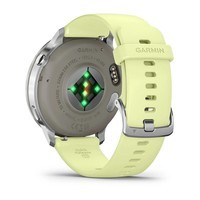 Фото Смарт-годинник Garmin Venu 4 45 mm Silver with Citron Silicone Band 010-03014-02