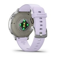 Фото Смарт-годинник Garmin Venu 4 41 mm Silver with Periwinkle Silicone Band 010-03013-01