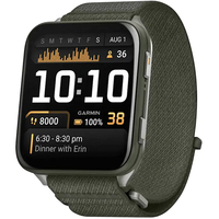Фото Смарт-годинник Garmin Venu X1 Moss with Titanium Caseback and Moss ComfortFit Nylon Band 010-02980-03