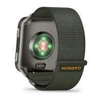 Фото Смарт-годинник Garmin Venu X1 Moss with Titanium Caseback and Moss ComfortFit Nylon Band 010-02980-03