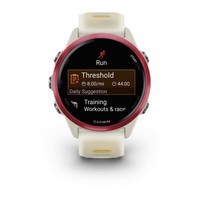 Фото Годинник Garmin Forerunner 570 42 mm Raspberry Aluminum with Translucent Bone/Mango Band 010-02970-02