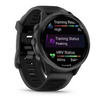 Фото Годинник Garmin Forerunner 47 mm Slate Gray Aluminum with Translucent Black/Black Band 010-02971-00